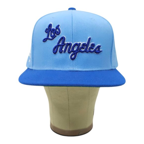 Los Angeles Lakers 3D Embroidered Snapback Cap Baseball NBA Hat Mitchell Ness - Picture 10 of 14